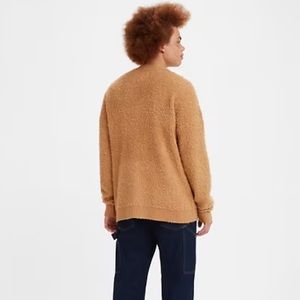 Mens fuzzy cardigan Levi’s small